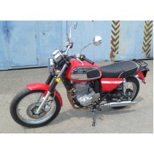 (SKLADOVÉ MOTO) - JAWA 350 OHC (TYP 845) -   (BARVA ČERVENÁ)